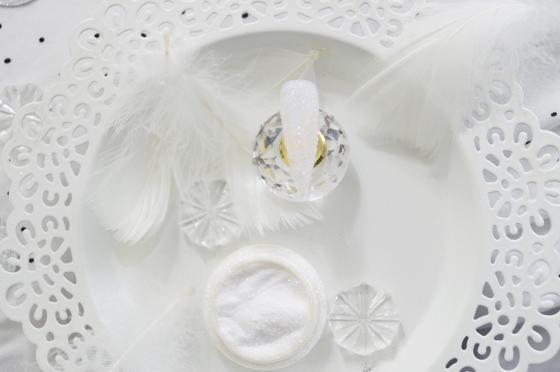 szron na paznokciach efekt jak zrobić krok po kroku puderek.com.pl